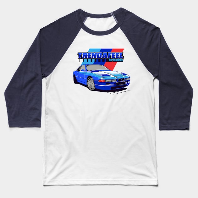 GERMAN RACING CAR Baseball T-Shirt by mojokumanovo